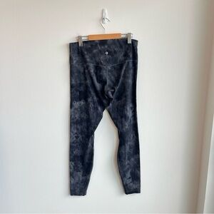 Lululemon Align High-Rise Pant 28  Diamond Dye Lunar Rock True Navy Size 12
